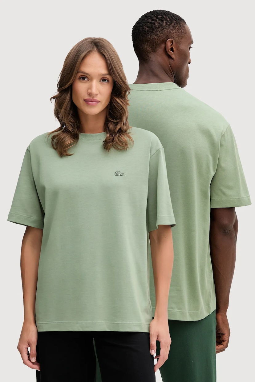 Тениска Lacoste Lacoste T-Shirt Зелено | TH7744