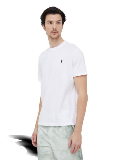 Тениска Polo by Ralph Lauren Classic Fit Cotton T-Shirt Бяло | 710707087