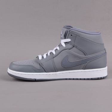 Кецове и обувки Jordan Air Jordan 1 Retro Mid ''Cool Grey'' Сиво | 554724-014, 0