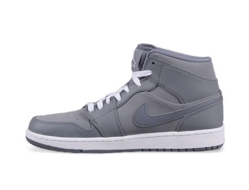 Лимитирано Издание Jordan Air Jordan 1 Retro Mid ''Cool Grey'' Сиво | 554724-014