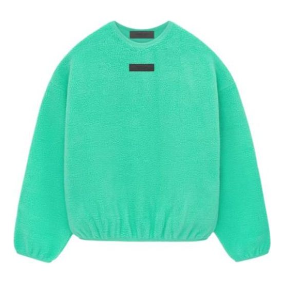 Пуловер Fear of God Essentials Polar Fleece Crewneck Зелено | 192SP244702F