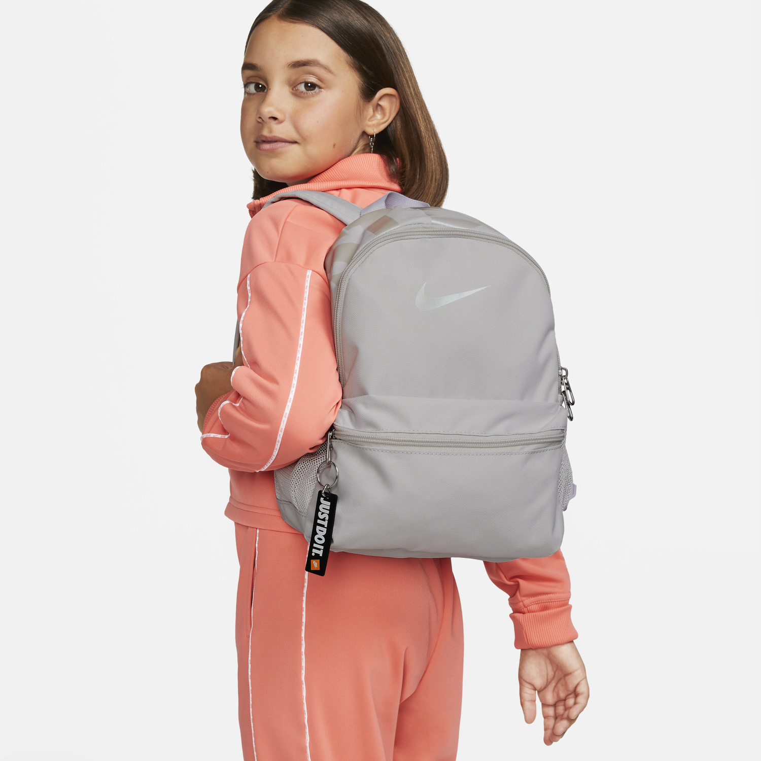 Раница Nike Brasilia JDI Mini Backpack (11 l) Сиво | DR6091-078, 0