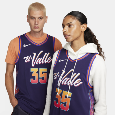 Фланелка Nike Dri-FIT ADV NBA Authentic Kevin Durant Phoenix Suns 2023/24 City Edition Тъмно синьо | DX8773-536, 2