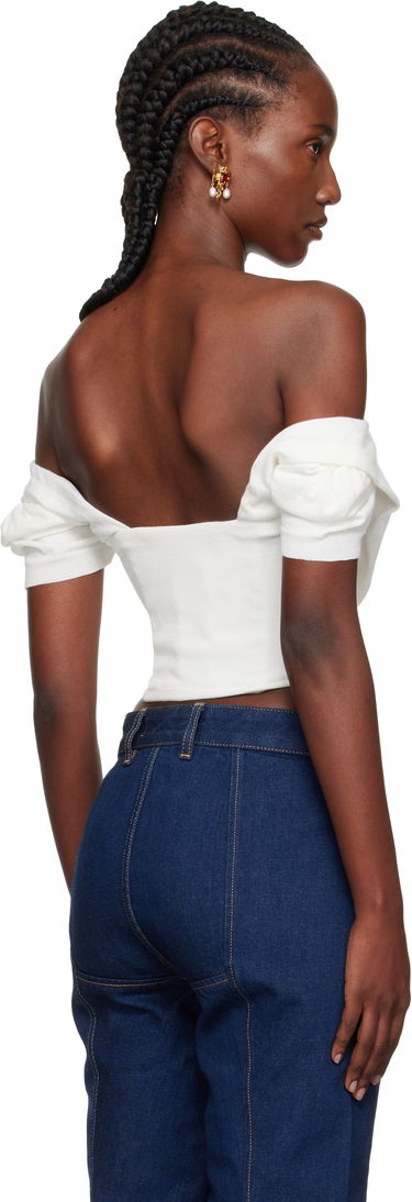 Пуловер Vivienne Westwood Vivienne Westwood Bea Corset Cardigan Бяло | 18030063-Y003F-, 2