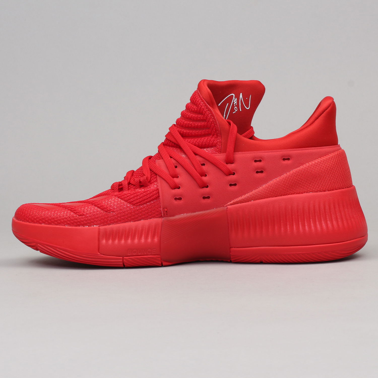 Кецове и обувки adidas Performance D Lillard 3 Червено | BB8337, 1