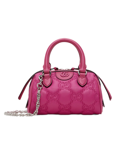 Дамска чанта Gucci Mini GG Matelassé Bag "Pink" Розово | 702251 FABLA