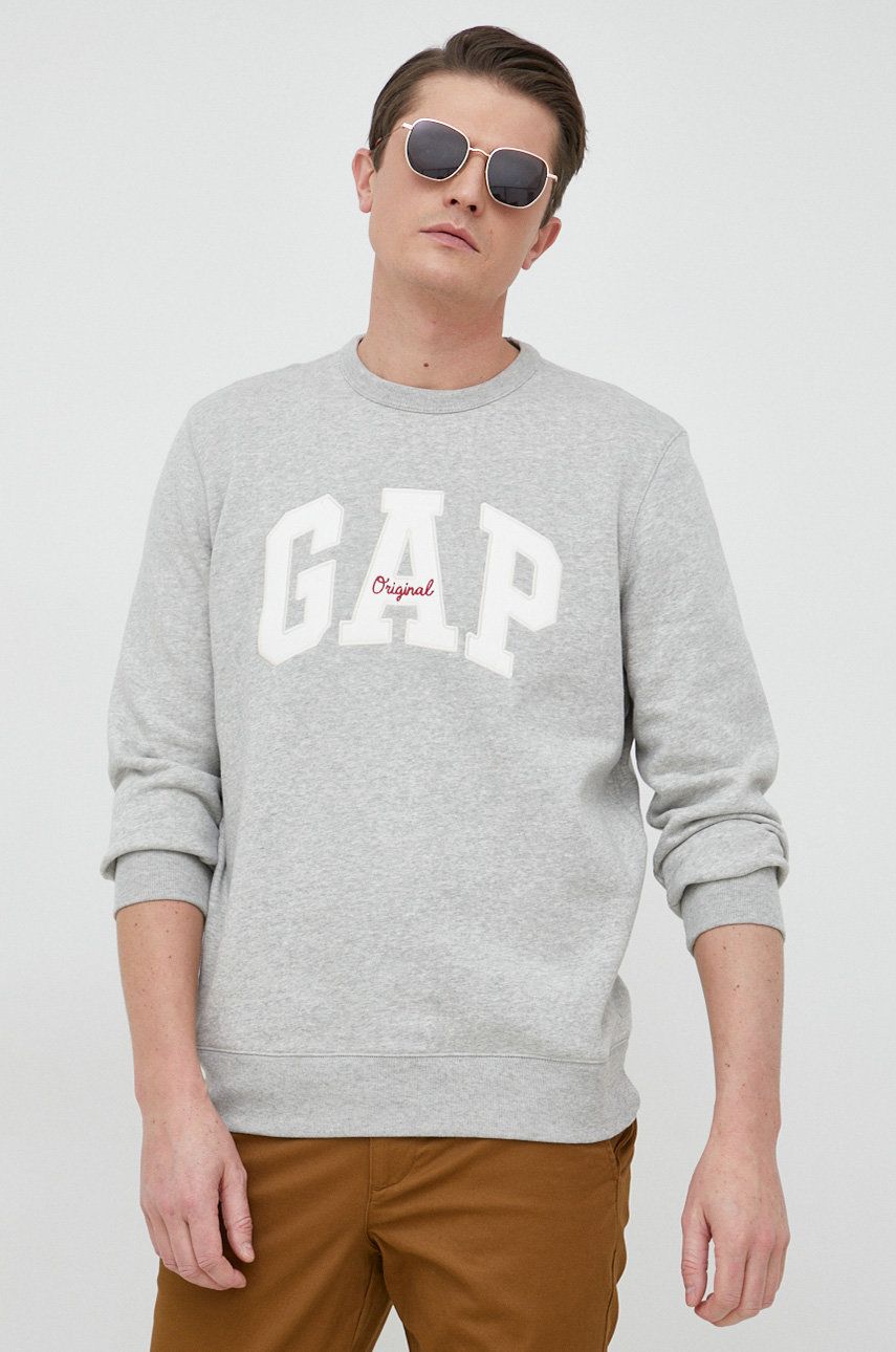 Суитчър GAP Logo Crewneck Сиво | 852079., 0