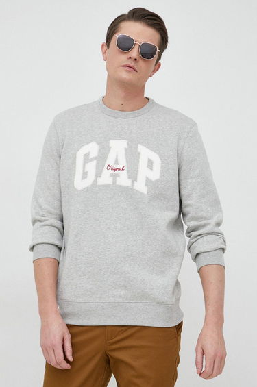Суитчър GAP Logo Crewneck Сиво | 852079., 0
