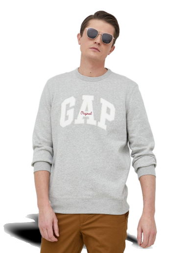 Суитчър GAP Logo Crewneck Сиво | 852079.