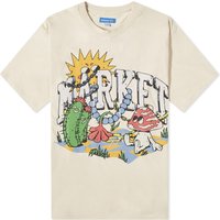 Тениска MARKET Fantasy Farm T-Shirt Бежово | 399001588-NTR, 1