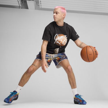 Тениска Puma Dylan Exhibit Basketball T-Shirt Черно | 630475_01, 2