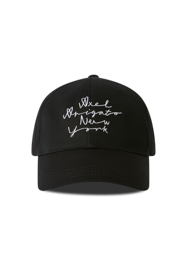 Шапка с козирка AXEL ARIGATO Scribble New York Baseball Cap Черно | X3967001, 0