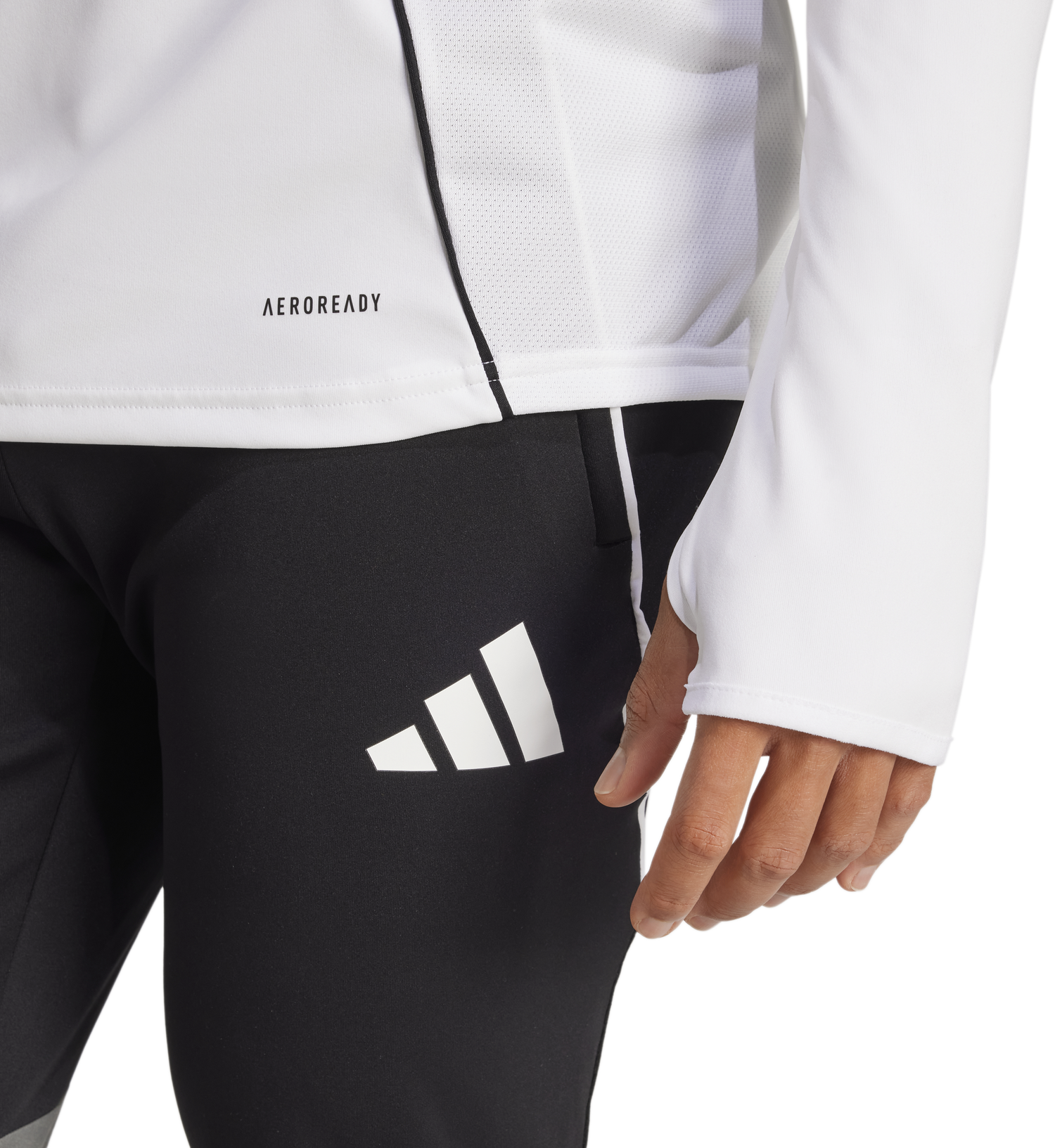 Суитчър adidas Originals Adidas TIRO25C TR Long Sleeve Top Бяло | jj1516, 1