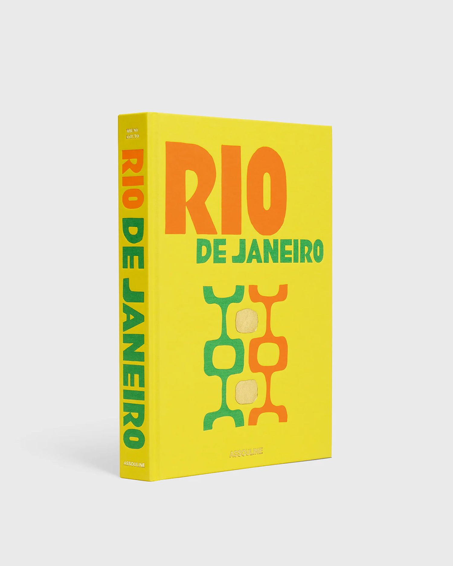 Книга и списание ASSOULINE Rio De Janeiro Book by Assouline Жълто | 9781649804358, 1
