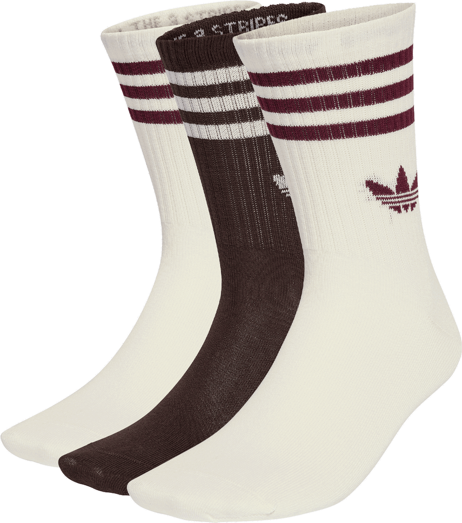 Чорапи adidas Originals Real Madrid Lfstlr 3-Pack Striped Crew Socks Многоцветен | kc7789, 0