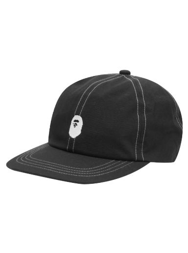 Шапка с козирка BAPE One Pont Panel Cap Черно | 001CPI801010M-BLK