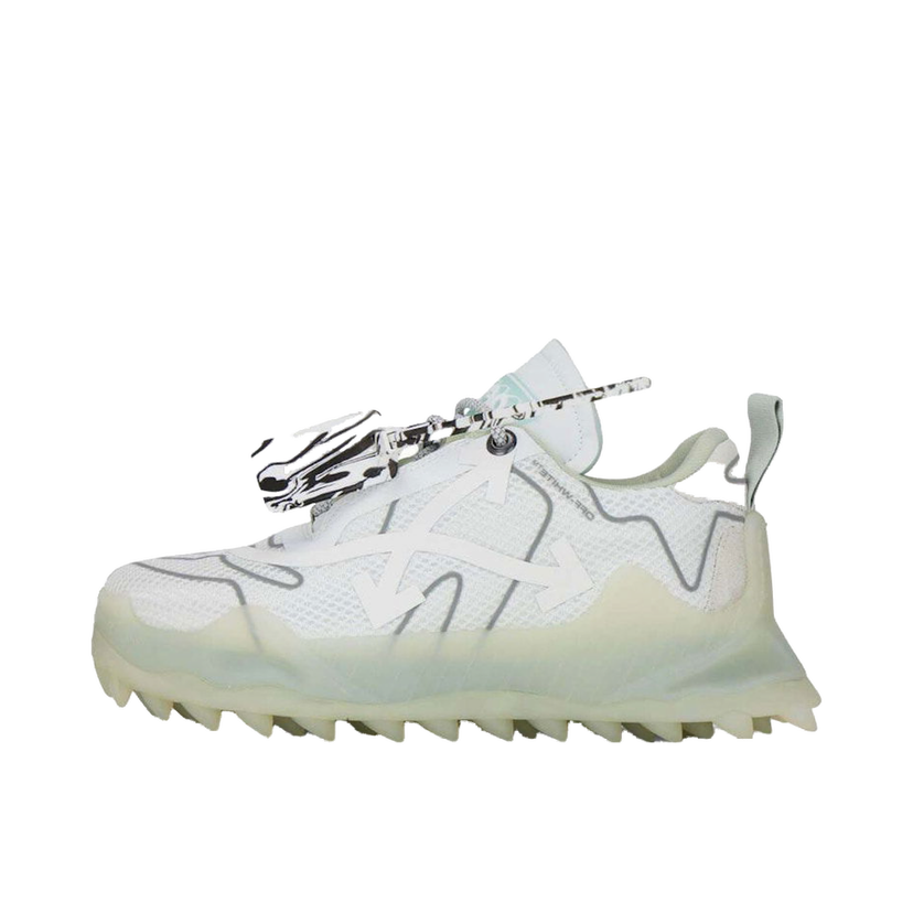Кецове и обувки Off-White Odsy-1000 White/SIlver SS21 Бяло | OMIA179R21FAB0010172