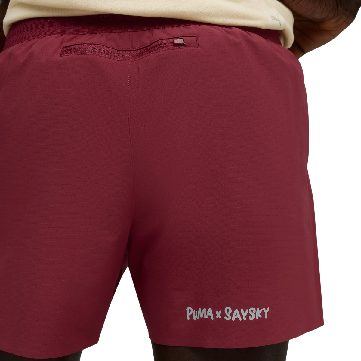 Къси панталони Puma Saysky Running Shorts Бургунди | 526835-90, 1