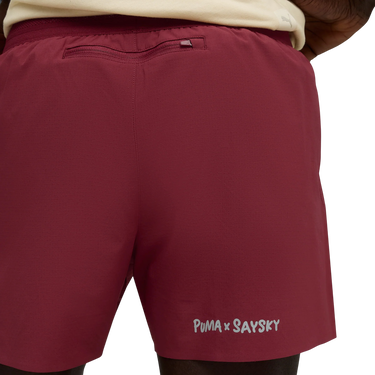 Къси панталони Puma Saysky Running Shorts Бургунди | 526835-90, 1