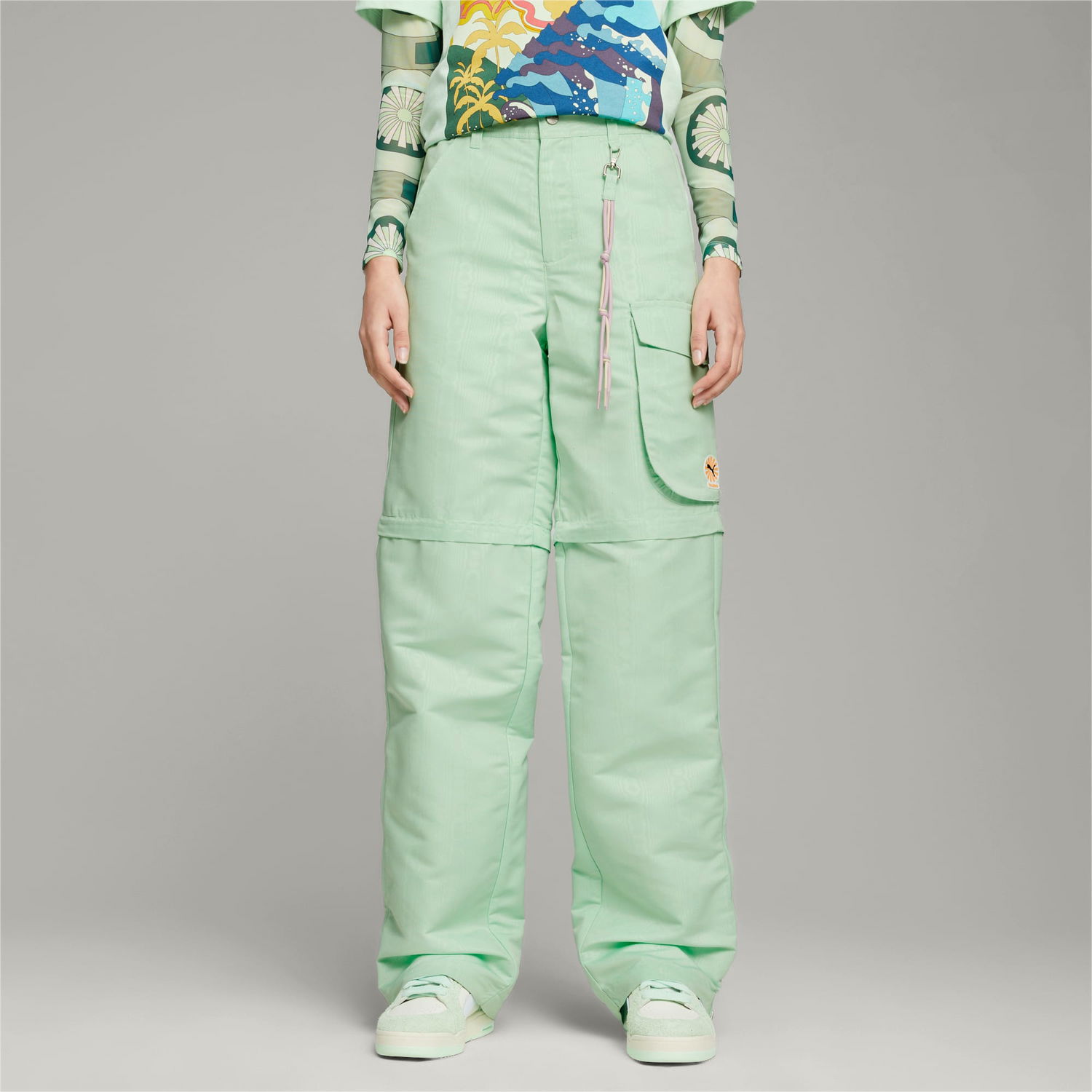 Панталони Puma x Palomo Pants Зелено | 538801_32, 1