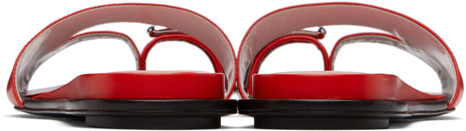 Аксесоари Tory Burch Tory Burch Pierced Sandals Червено | 169782-600, 1