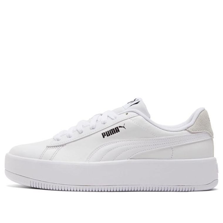 Кецове и обувки Puma PUMA Lily Platform Leather Бяло | 384617-01