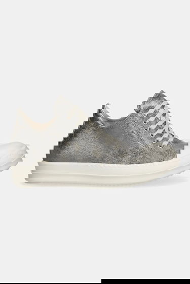 Кецове и обувки Rick Owens Rick Owens DRKSHDW Low Sneaks Металик | DS02E7802.DPF, 1