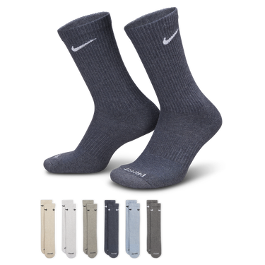 Чорапи Nike Everyday Plus Cushioned Training Socks (6 Pairs) Сиво | SX6897-901, 0