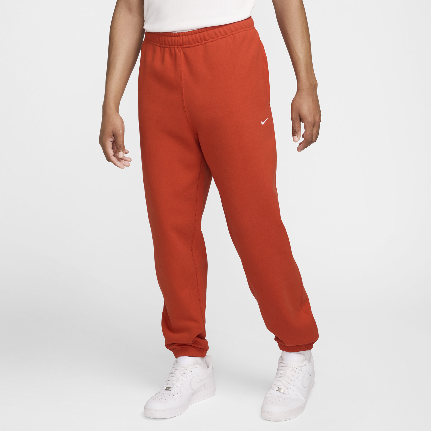 Спортни панталони Nike Solo Swoosh Fleece Pants Червено | DX1364-626, 0