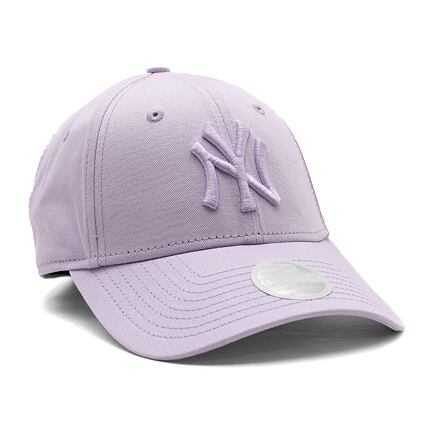 Шапка с козирка New Era 9FORTY Womens MLB League Essential New York Yankees Pastel Purple / Pastel One Size Лилаво | 60424627, 0