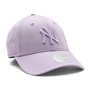 Шапка с козирка New Era 9FORTY Womens MLB League Essential New York Yankees Pastel Purple / Pastel One Size Лилаво | 60424627, 0