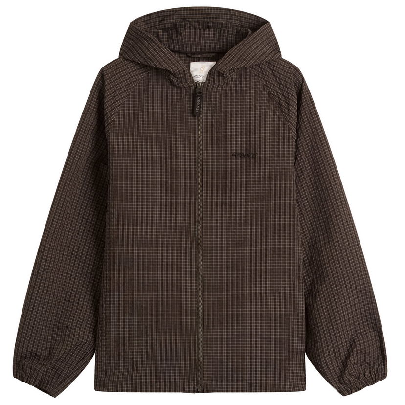 Яке GRAMICCI Northside Plaid Hooded Jacket Кафяво | G5FM-J009-DBN