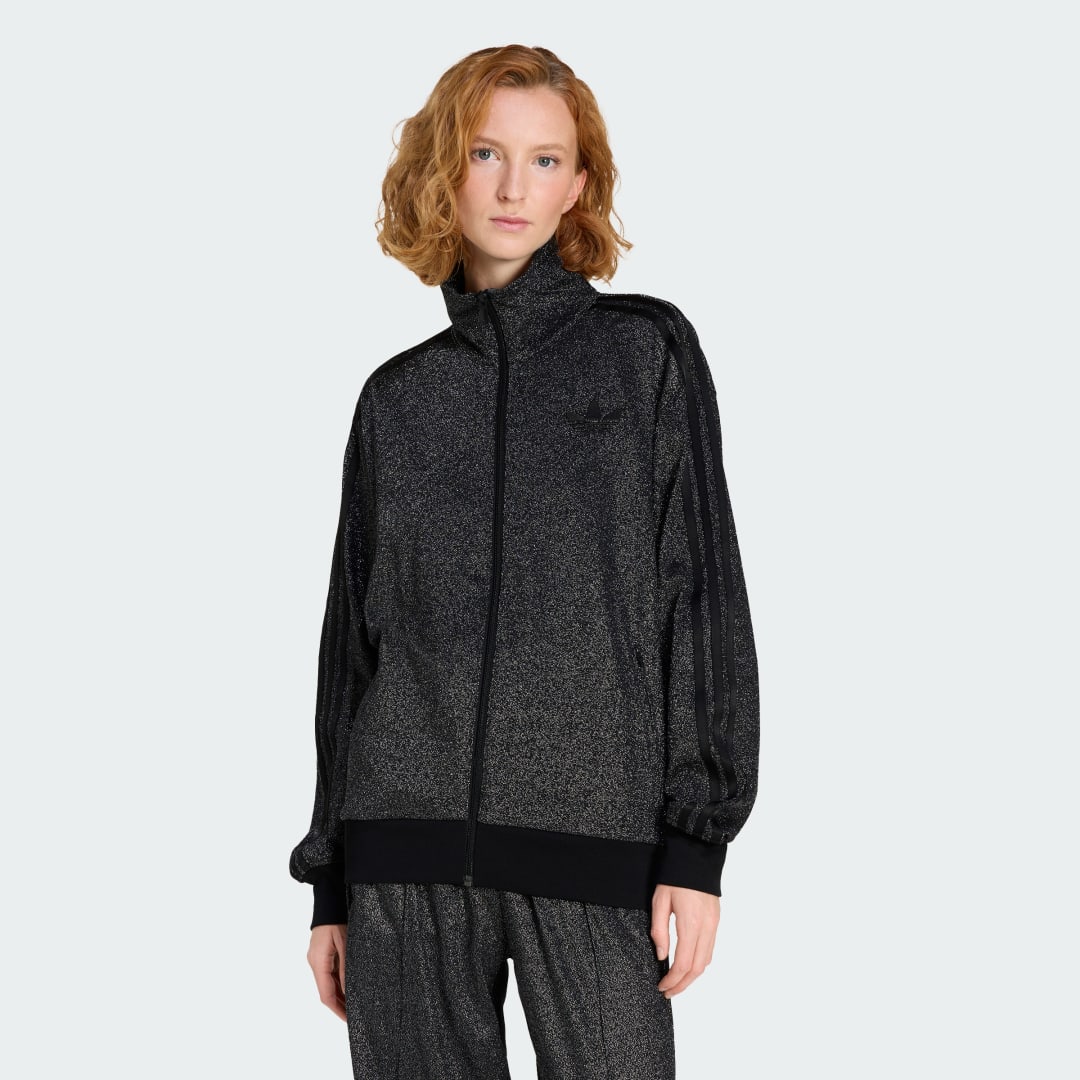 Яке adidas Performance adidas Originals Lurex Firebird Track Top Черно | KS7789, 0