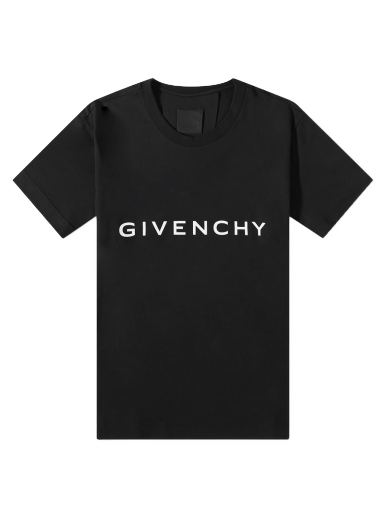 Тениска Givenchy Logo Tee Черно | BM716G3YAC-001