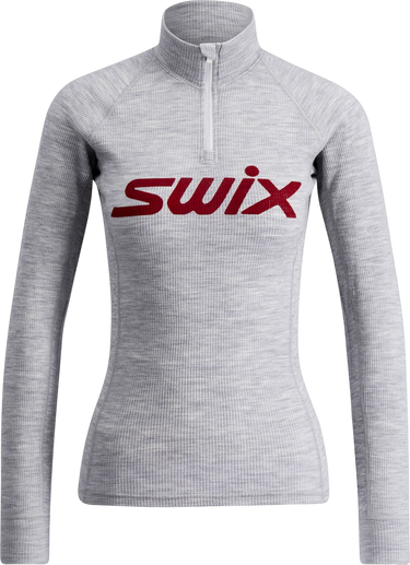 Пуловер SWIX Swix RaceX Merino Half Zip Top Сиво | 10121-23-10106, 0