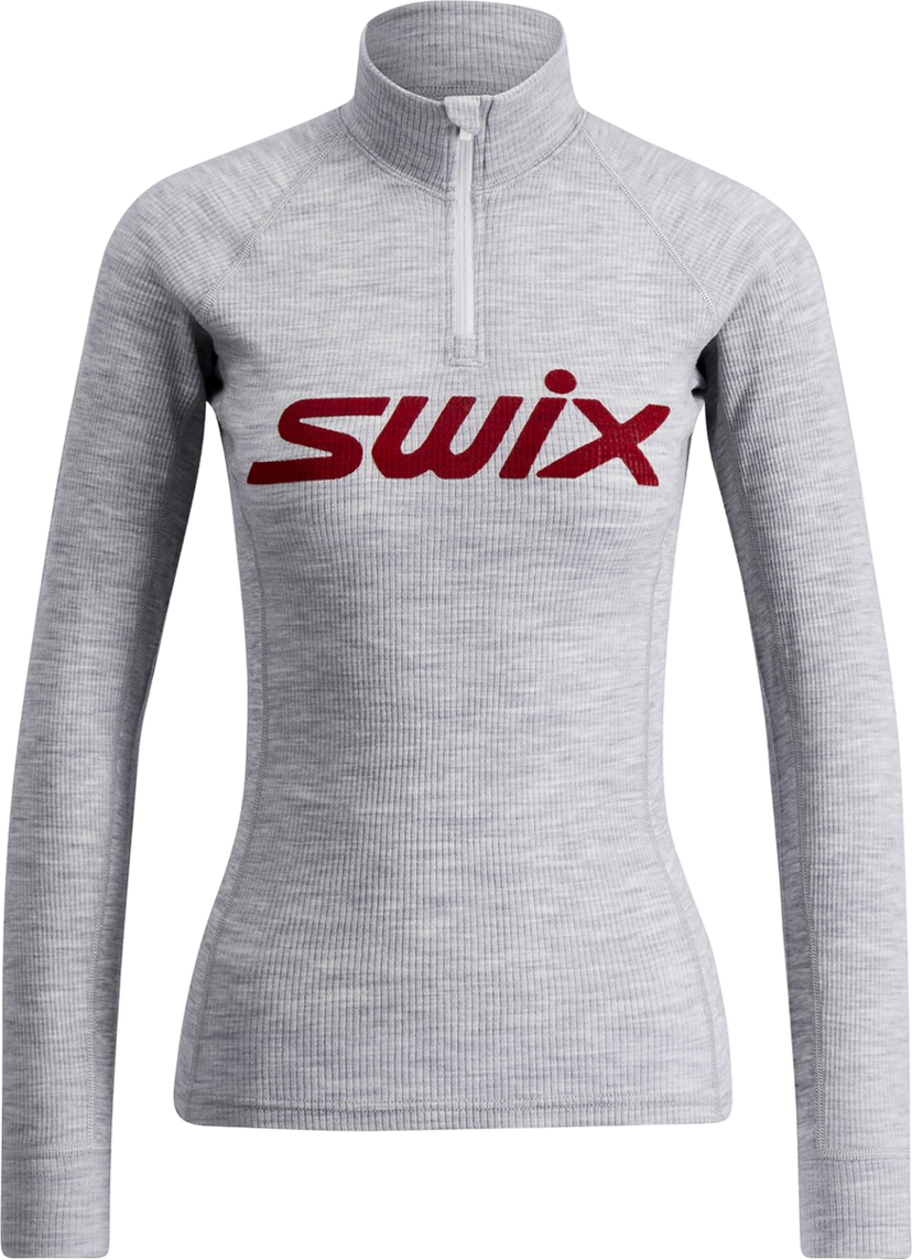 Пуловер SWIX Swix RaceX Merino Half Zip Top Сиво | 10121-23-10106
