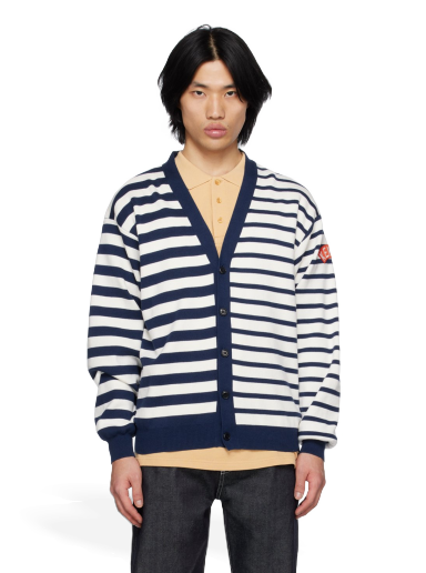 Пуловер KENZO Paris Nautical Stripes Тъмно синьо | FD55CA3703CN