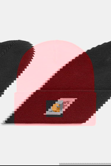 Шапка Carhartt WIP WIP Short Watch Hat Бургунди | I017326.H8XX, 0