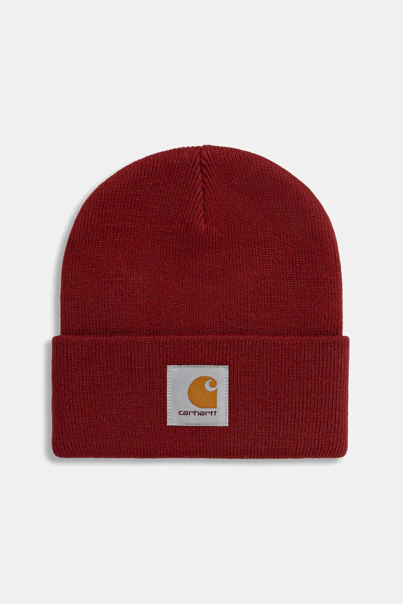 Шапка Carhartt WIP WIP Short Watch Hat Бургунди | I017326.H8XX