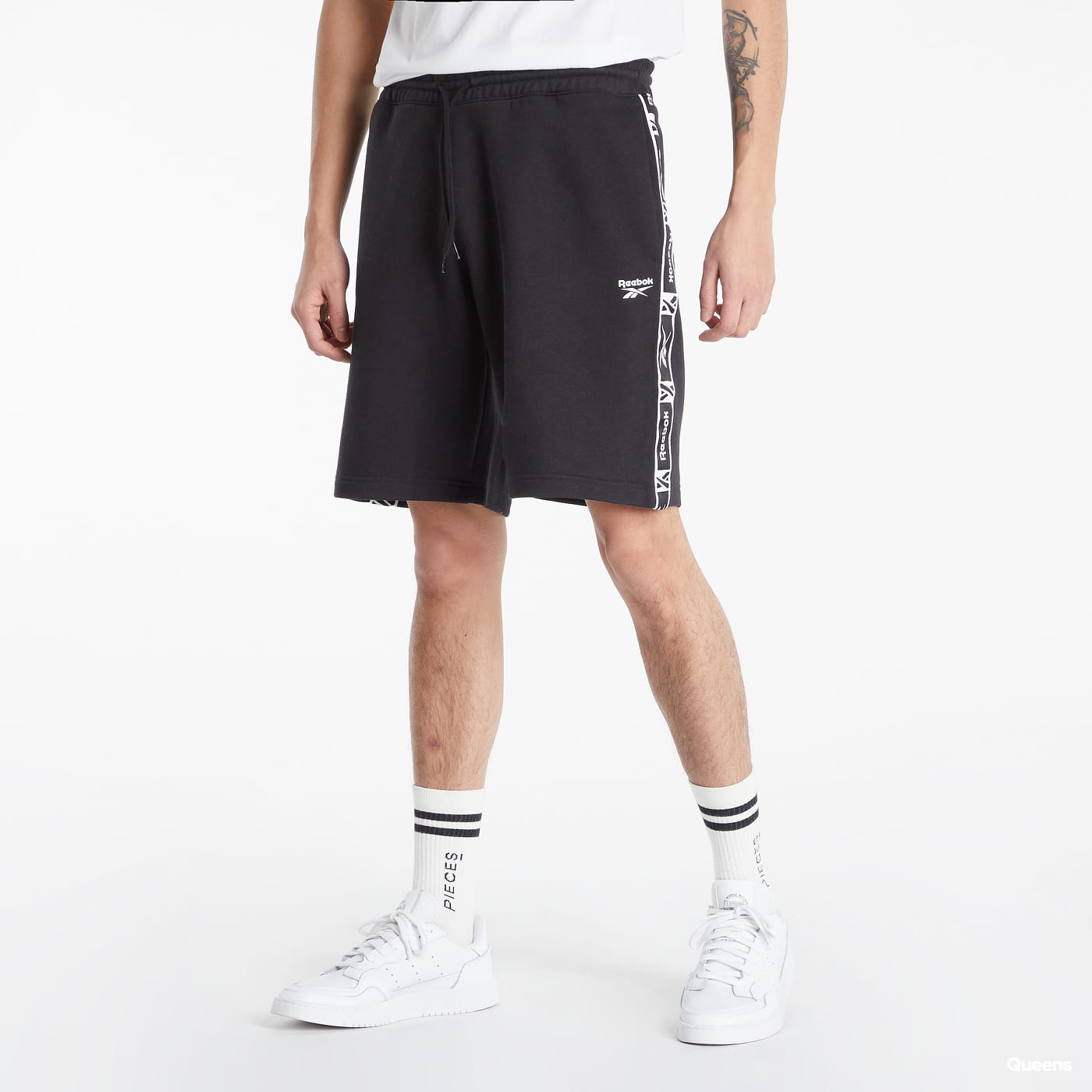 Къси панталони Reebok Identity Tape Shorts Черно | HB5979, 0