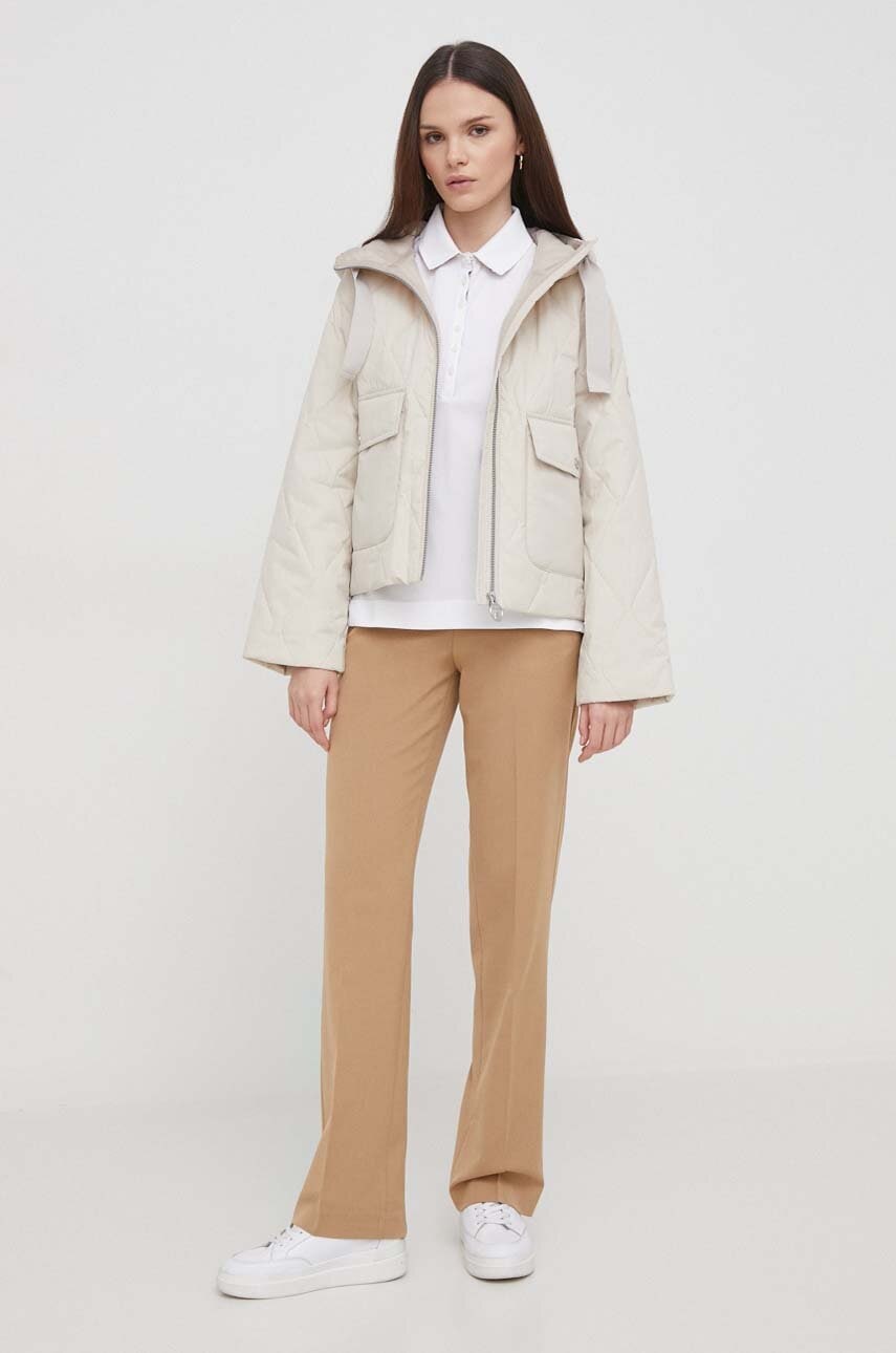 Яке Barbour Barbour Venton Quilted Hooded Jacket Бежово | LQU1722, 1