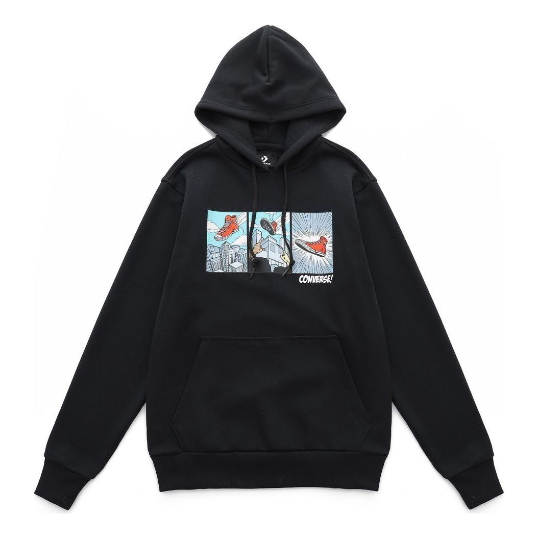 Суитчър Converse Graphic Print Hoodie Черно | 10023948-A02, 0