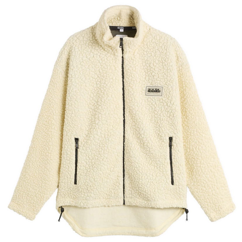 Яке Napapijri Martine Rose Logo Fleece Jacket Бежово | NP0A4IG7-N1A