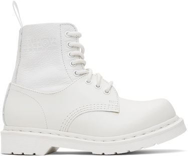 Кецове и обувки Maison Margiela MM6 Maison Margiela x Dr. Martens Edition 1460 Twist Boots Бяло | S66WU0128 P7006, 0