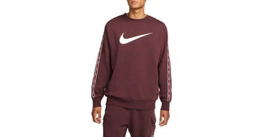 Суитчър Nike Sweatshirt Sportswear Repeat Бургунди | dx2029-652, 1