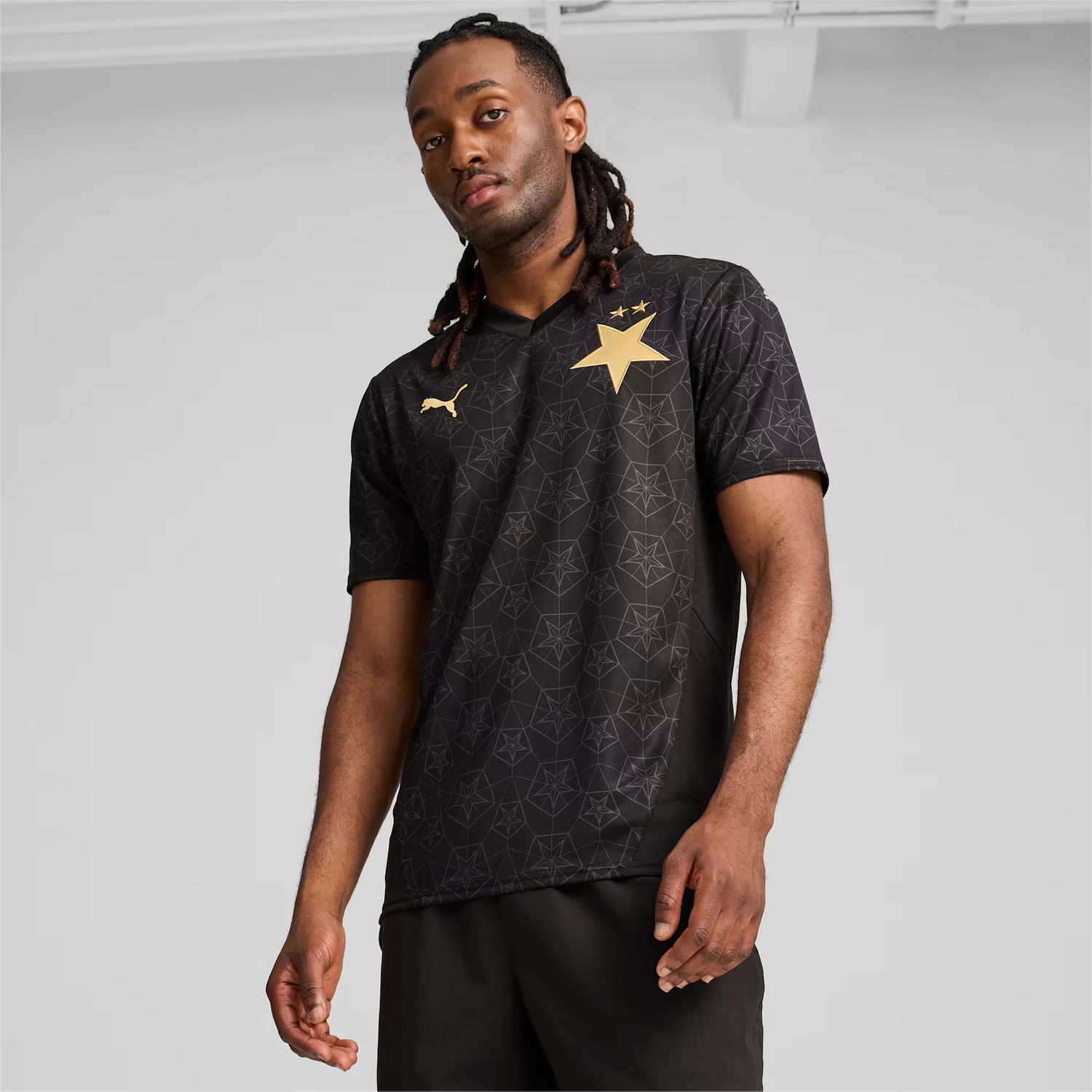 Фланелка Puma SK Slavia Praha Away Jersey Replica 2024/25 Черно | 775209-02, 1
