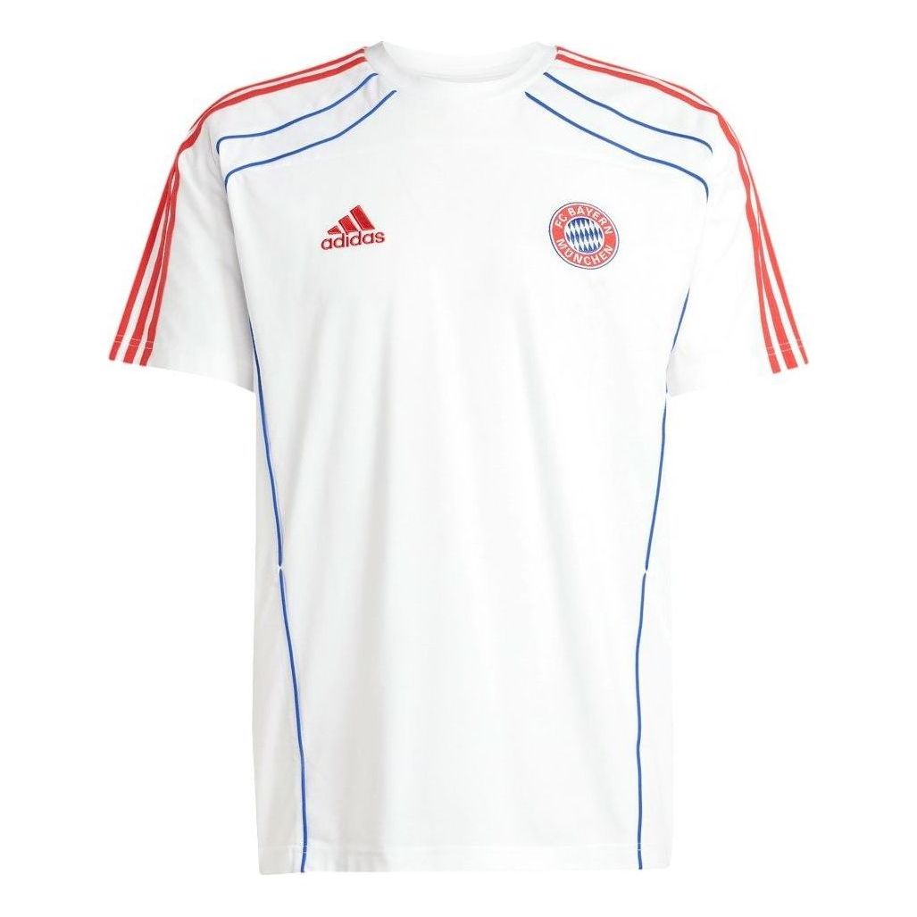 Тениска adidas Originals FC Bayern Urban Purist T-Shirt Бяло | JF0587, 0