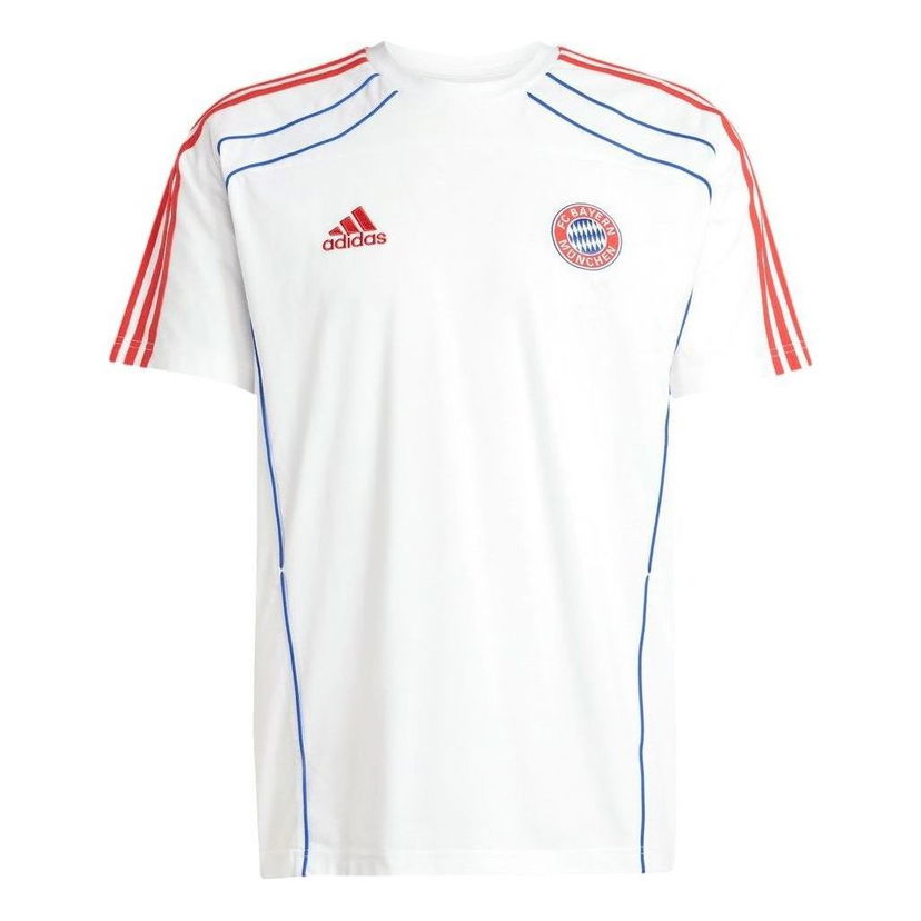Тениска adidas Originals FC Bayern Urban Purist T-Shirt Бяло | JF0587