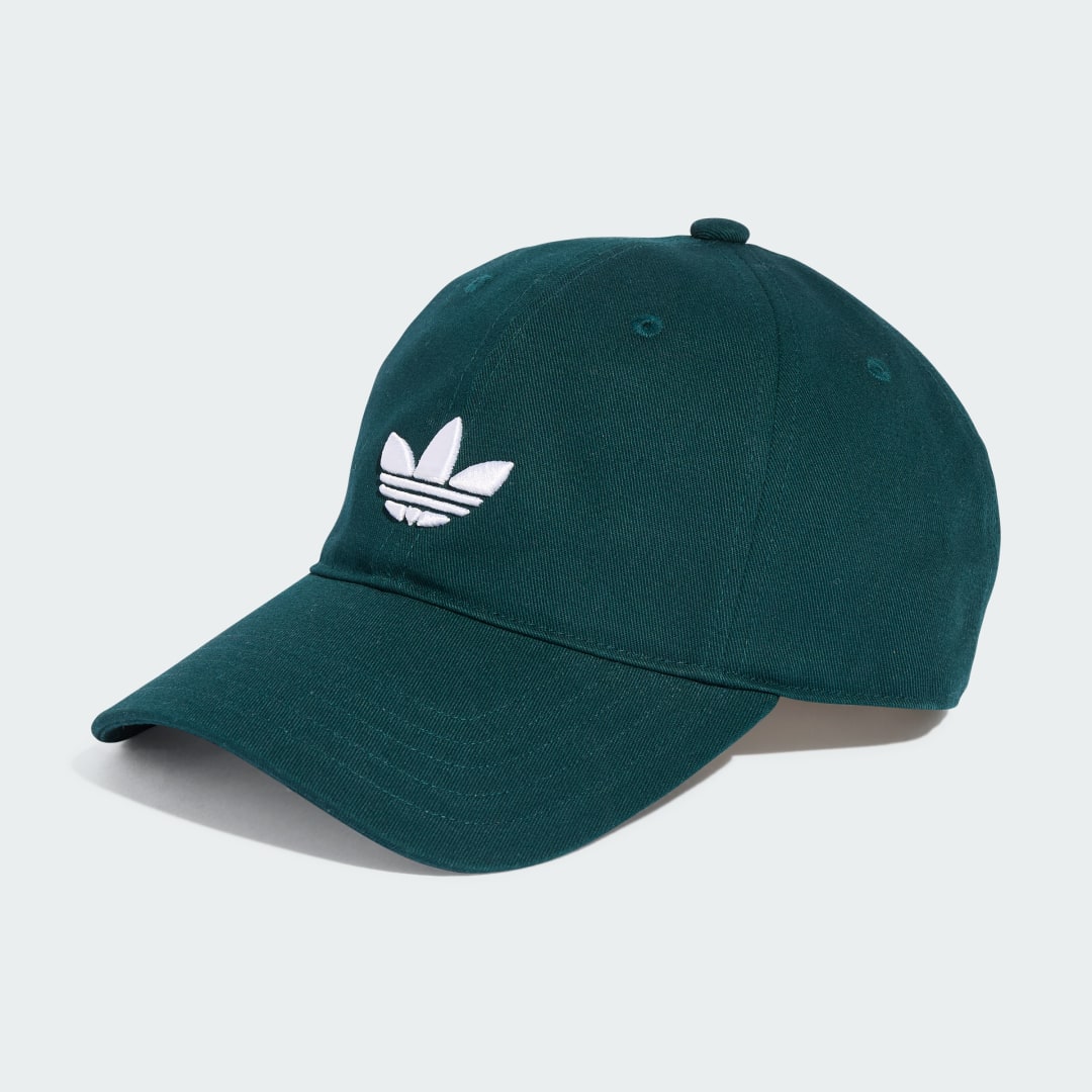 Шапка с козирка adidas Performance Adicolor Classic Trefoil Baseball Cap Зелено | JZ4929, 0