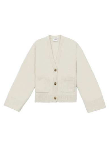 Пуловер AXEL ARIGATO Memory Relaxed Cardigan Бяло | A0443001